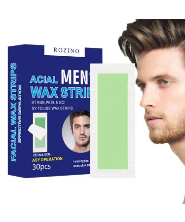 30 Pieces Torn Beeswax Hair Removal Wax Strips | Tongfeng Body & Face Wax Strips for Smooth Skin - Ideal for At-Home Hair Removal - Buy Online on SooperMarket.com