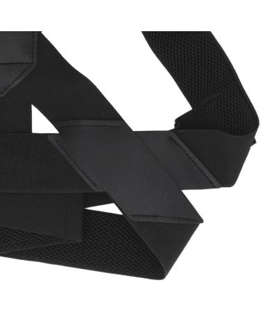Orthodontic Back Support Belt | Lumbar Support for Men & Women | Size M | Hump Relief | Black - Buy Online on SooperMarket.com