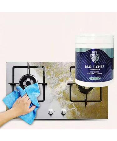 M.O.F-CHEF Protective Kitchen Cleaner - Heavy Duty Degreaser & Chef Cleaner Powder (500g) - Ideal for International Shipping - Buy Online on SooperMarket.com
