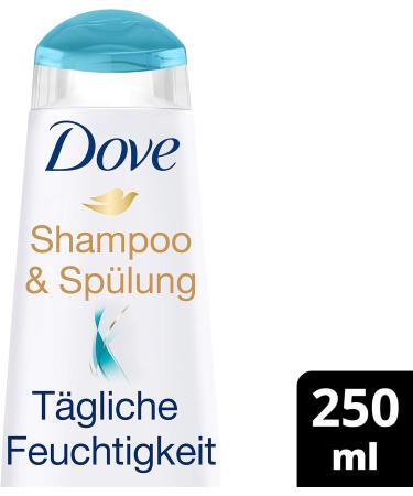 Dove Nutritive Solutions 2-in-1 Shampoo & Conditioner for Normal to Dry Hair 250ml - Daily Moisturizing Pack - Buy Online on SooperMarket.com
