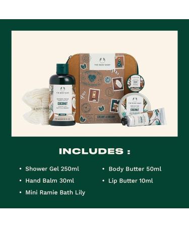 The Body Shop Coconut Essentials Gift Set - 5 Vegan Items - Buy Online on SooperMarket.com