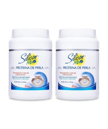 Silicon Mix Protieina De Perla Hair Treatment 60oz "Pack of 2"