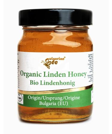 450 g Organic Raw Linden Blossom Bee Honey
