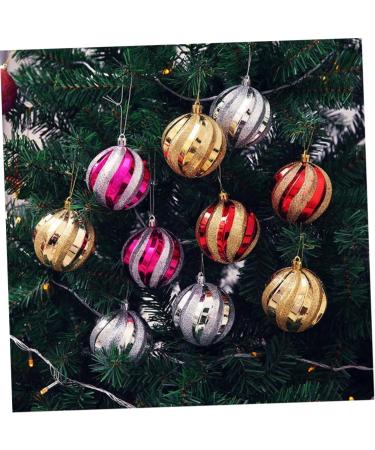 Cabilock 12 Pcs Christmas Hanging Balls Shatterproof Christmas Balls Christmas Ball Pendant Snowball Prom - Buy Online on SooperMarket.com