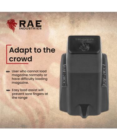 RAEIND Smith & Wesson M&P Shield 9mm Magazine Speed Loader - Black - Buy Online on SooperMarket.com