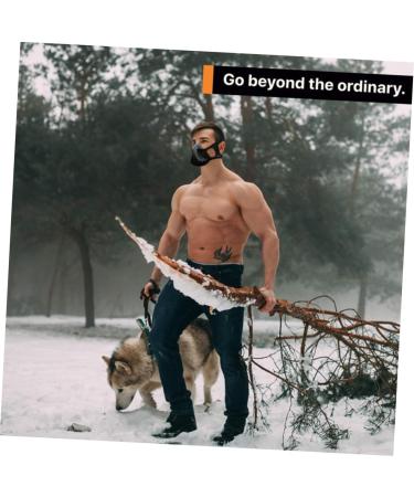 Angoily Oxygen Resistance Training Mask | Fitness Face Mask for Optimal Performance | International Shipping - Buy Online on SooperMarket.com