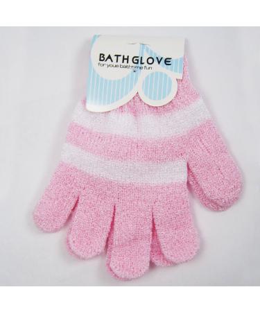 12 Pair Wholesale Lot Exfoliating Skin Spa Bath Gloves Shower Soap Clean Hygeine