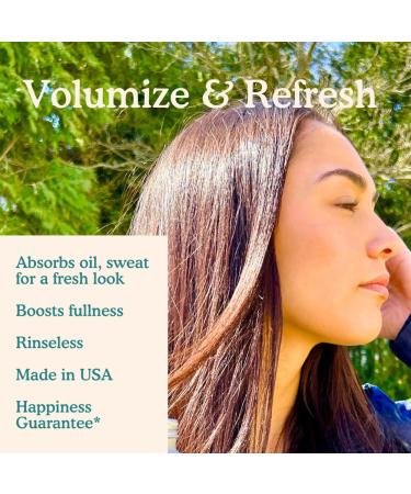 Dry Shampoo Powder Refill | Natural Eco-Friendly & Plastic-Free | Refresh & Volumize | Made in USA | 6x Refill Pack - Buy Online on SooperMarket.com