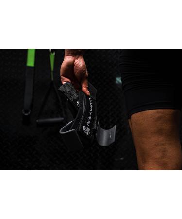 Gymreapers Weight Lifting Hooks - Heavy Duty Power Wrist Straps for Deadlifts, Pull Ups, Shrugs - Men and Women Gym Gloves (Gray) - Buy Online on SooperMarket.com