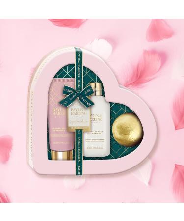 Baylis & Harding Jojoba Vanilla & Almond Oil Luxury Bathing Gift Set - Vegan Friendly | Pack of 1 - Buy Online on SooperMarket.com