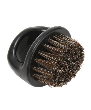 Men's beard brush bare cleaning brush 3-part men's bearing brush ridge-free round handle comfortable with a practical facial bar cleaning frasier brush