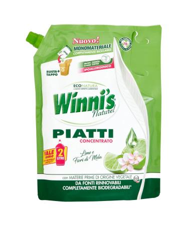 "Winni's" Plates ecoricarica Lime ML.1000