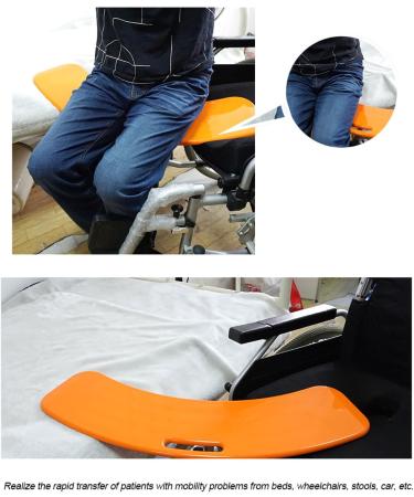 Sliding Patient Transfer Board Transfer Board for Wheelchair Users Nursing Wheelchair Transfer Aid - Buy Online on SooperMarket.com