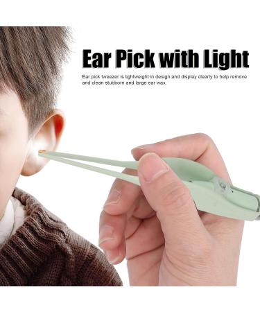 USB Rechargeable LED Ear Pick Tweezers Set | Professional Ear Wax Removal Kit with Storage Box | Portable & Safe - Buy Online on SooperMarket.com