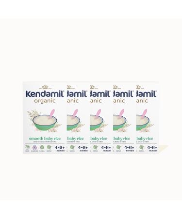 Kendamil Organic Smooth Baby Rice 120g 5 x 120g