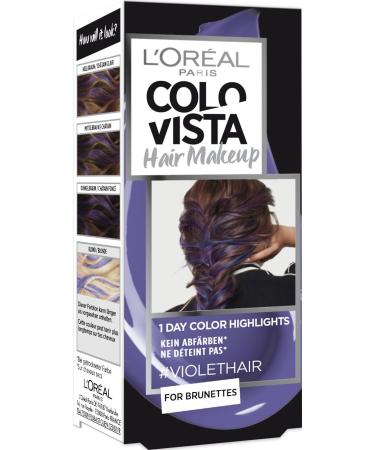 L'Or al Paris L'Or al Paris Colovista Hair Makeup 1-Day-Color-Highlights 16 violethair 16 violethair 54 g (1 pack)