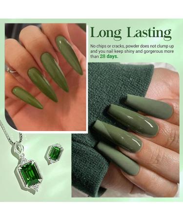 28g/box Spring Green Mint Orange Hot Pink Acrylic Nail Manicure Powder - HJ-NAP017 - Buy Online on SooperMarket.com