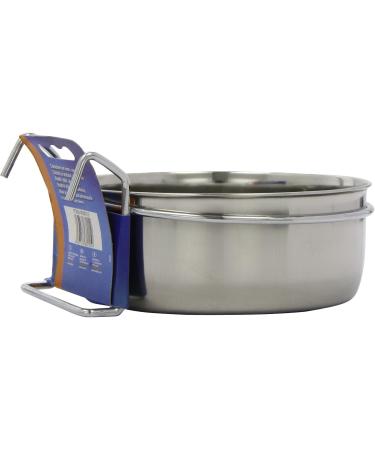 Nobby Stainless Steel Bird Bowl 15cm 0.9L - Pack of 2 | Durable & Stylish Pet Supplies - Buy Online on SooperMarket.com