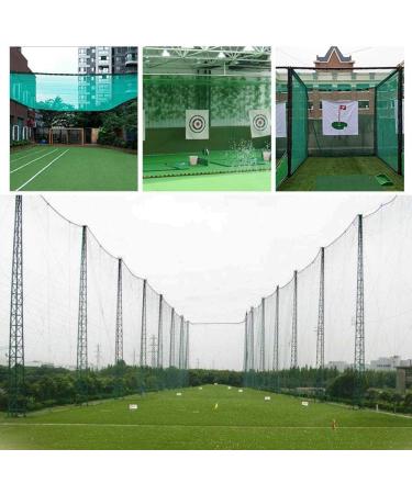 ASENVER Golf Ball Netting Impact Barrier - Indoor/Outdoor Hitting Practice Net - 10x3ft to 10x30ft - Buy Online on SooperMarket.com