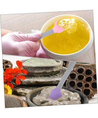 Shop 4-Pack Silicone Wax Makeup Spatulas | Ideal for Face Application | International Shipping Available - Buy Online on SooperMarket.com