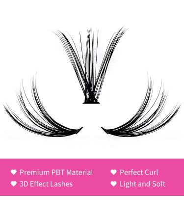 200Pcs 30D 0.07 D Curl Individual Cluster Lashes DIY Extensions | 8-16mm Mixed Trays DH-30D-0.07-D - Buy Online on SooperMarket.com