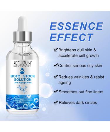 Boto-x Face Serum UK Boto-x Stock Anti Aging Serum for Face Boto-x Stock Solution Facial Serum Collagen Serum for Face Reduce Wrinkles Boost Skin Collagen Anti-Wrinkle Serum Hydrate & Plump Skin - Buy Online on SooperMarket.com