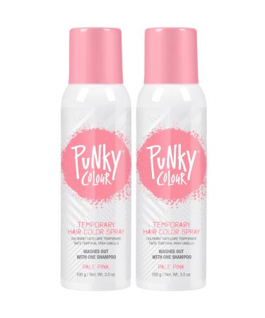 Punky Pastel Temporary Hair Color Spray Pale Pink 3.5 oz 2-Pack 3.5 Ounce (Pack of 2) Pale Pink