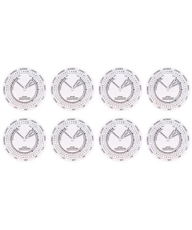 8pack Pregnancy Wheel Due Date Calculator for OB-GYN Midwives Nurses Pregnant Patients and Doctors Wife's Gift