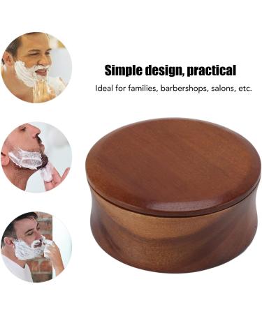 Buy Naroote Wooden Razor Brush & Shaving Foam Bowl - Perfect Gift for Men & Hairdressing Salons | Portable & Practical Facial Cleaning Tool - Buy Online on SooperMarket.com