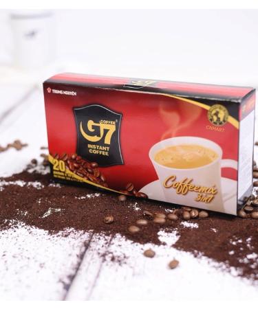 CNMART Trung Nguyen G7 Instant Coffee Vietnamese Coffee Mix 3 in 1 320g (Pack of 8) - Buy Online on SooperMarket.com