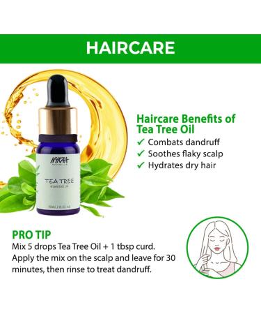 Nykaa Naturals Essential Oil - Tea Tree For Women 0.33 oz Oil - Buy Online on SooperMarket.com