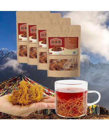Golden Silk Red Snow Tea Qinghai-Tibet Plateau Natural Black Snow Tea 50g/Bag Chinese Tea Bags (2PCS) - Buy Online on SooperMarket.com