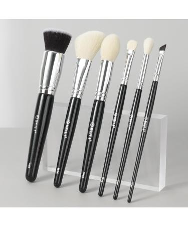 BEILI Makeup Brushes 6 Pieces Set of Vegan Makeup Brushes Powder Foundation Eye Shadow Mixing Concealer Set of Brushes for Creases Brushes for Eyebrow Liner - Buy Online on SooperMarket.com