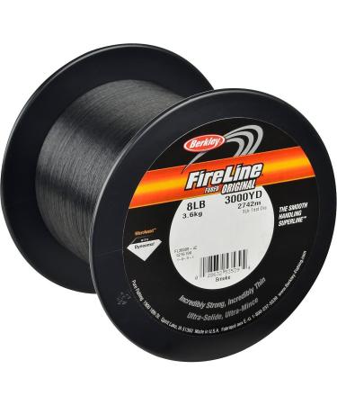 Berkley Fused Crystal Fireline 30/12 Lb 1500 Yd Smoke - High-Quality Fishing Line for Strength and Durability - Buy Online on SooperMarket.com