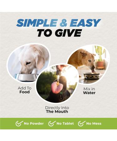 Dog Pain Relief Liquid - Natural Fast-Acting Formula for Joint Pain and Inflammation Made with Organic Ingredients Safe for All Breeds - Buy Online on SooperMarket.com