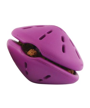 PetSafe Twist-n-Treat Dog Toy Fillable Treat Toy with Customizable Dispensing Dishwasher Safe Purple L Adult