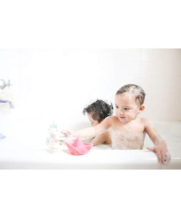 Oli & Carol Origami Boat: Pink Natural Rubber Float for Imaginative Play - Buy Online on SooperMarket.com