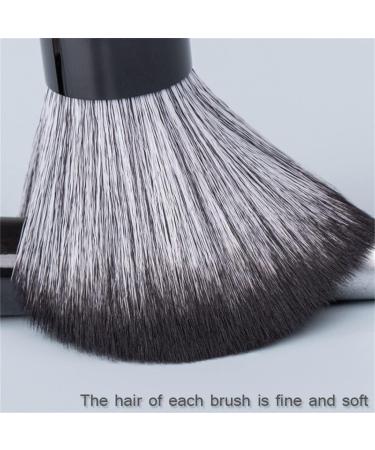 DFHBFG Cosmetic Brush | Black Silver Series - Soft Hair Brushes for Beginners & Professionals | Ultimate Makeup Tool - Buy Online on SooperMarket.com