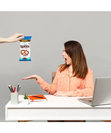 Delicious Vegan Homestyle Baked Unsalted Splits Snacks - 11oz Bag (Pack of 6) | Certified OU Kosher & Non-GMO - Buy Online on SooperMarket.com