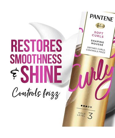 Pantene Curl Mousse - Tames Frizz for Soft Touchable Curls - 6.6 oz (Pack of 3) - Buy Online on SooperMarket.com