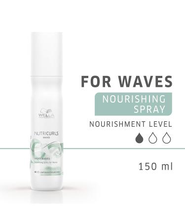 Wella Professionals Nutricurls Milky Waves| Milky Leave-In Spray for Wavy Hair| 5.07 Fl Oz - Buy Online on SooperMarket.com