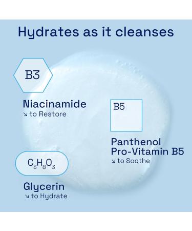 Cetaphil Gentle Skin Cleanser Travel-Size 118ml Soap-Free Face & Body Wash Hydrates Dry Normal & Sensitive Skin With Niacinamide Vegan Friendly 118 ml - Buy Online on SooperMarket.com