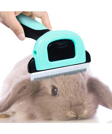 SunGrow Deshedding Brush for Short-Haired Pets - 2.5 Stainless Steel Blade Comb for Dogs, Cats, Puppies, Kittens, and Small Animals - Grooming Tool for Shedding Control - Buy Online on SooperMarket.com