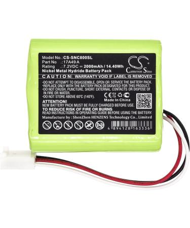 Replacement Battery for 17A49 A AVT-800217 D - 2000mAh Compatible Battery for Long-lasting Power - Buy Online on SooperMarket.com
