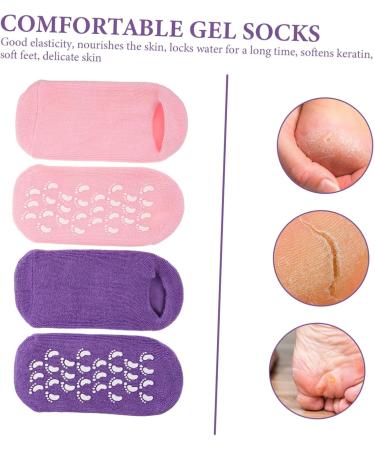 minkissy Shopping Cart 8 Pairs Gel Socks Facial Mask Moisturizing Cotton Yarn Miss Skincare Products - Buy Online on SooperMarket.com