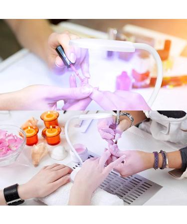 AORAEM 12W LED Nail Lamp Portable Gel Light Dryer | Professional Gooseneck Nail Polish Light for Gel Nails (BB-White) - Buy Online on SooperMarket.com
