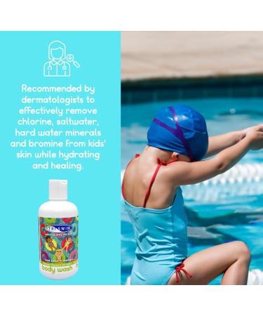 TRISWIM KIDS Scented Body Wash Chlorine Removal & Eczema Relief for Swimmers | Moisturizing After-Swim Skincare - Buy Online on SooperMarket.com
