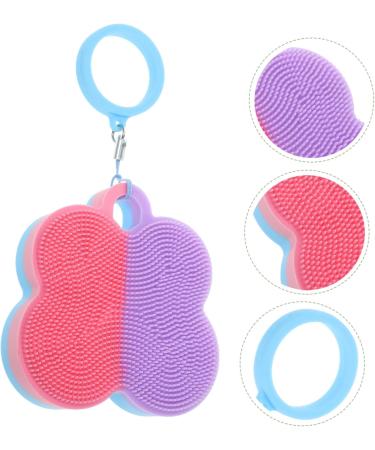 KOMBIUDA Facial Cleansing Brush exfoliator Silicone Brush for face Silicone Facial Cleansing Brush face wash Brush Silicone face Scrubber for Women face Brush Bath Brush Silica Gel The face 7x7cm As Shown - Buy Online on SooperMarket.com