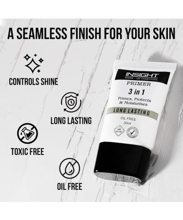 RB Cosmetics 3 in 1 Primer for Face Makeup | Hydrating Lightweight & Long- Lasting | All Skin Types | Oil-Free | Minimises Pores | Toxic & Cruelty Free | 30ml - Buy Online on SooperMarket.com