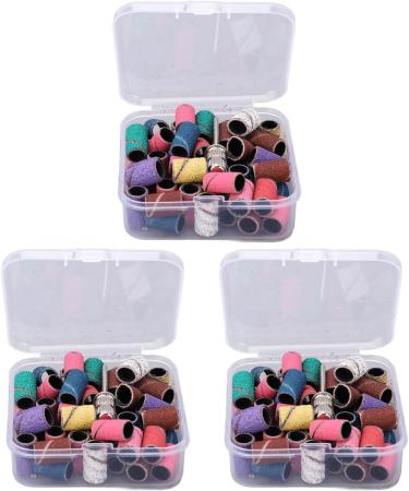 Nail Sanding Rings Durable Nail Polishing Band Easy to Use with Drill Chuck for Electric Nail Drill - Buy Online on SooperMarket.com